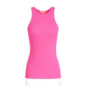 Rag & Bone Women’s Essential Rib Knit Tank Top - Pink Sleeveless - Size Small